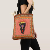 Afrikanische Maske Tasche (Von Nahem)