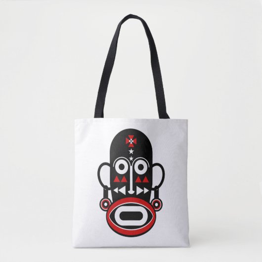 Afrikanische Maske Tasche (Vorderseite)