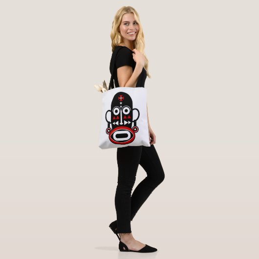 Afrikanische Maske Tasche (Am Model)