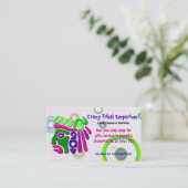 Afrikanische Masken — 3D-LOKALE GIFT-SHOP Visitenkarte (Stehend Vorderseite)