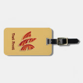 Afrikanische Masken Gepäckanhänger (Vorderseite horizontal)