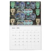 Afrikanische Masken Kalender (Mär 2026)