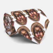 Afrikanische Masken-Krawatte Krawatte (Gerollt)