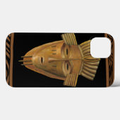 Afrikanische Masken-Malerei von Chariklia Zarris Case-Mate iPhone Hülle (Rückseite (Horizontal))