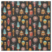 Afrikanische Masken Stoff (Muster)