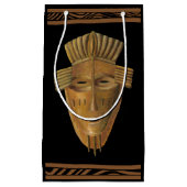 Afrikanische Maskenmalerei von Chariklia Zarris Kleine Geschenktüte (Vorderseite)
