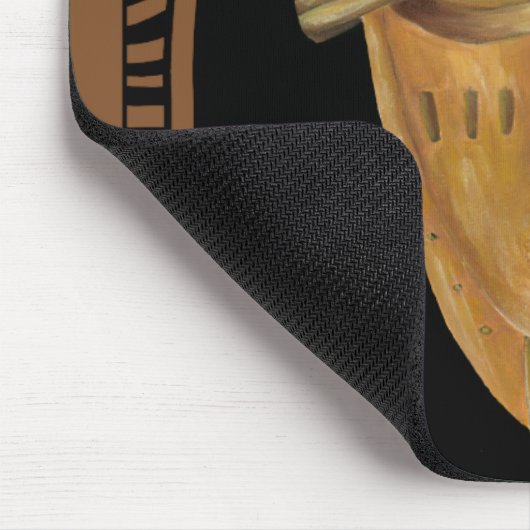 Afrikanische Maskenmalerei von Chariklia Zarris Mousepad (Ecke)