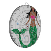 afrikanische Meerjungfrau Dartscheibe (Vorderseite Links)