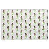 afrikanische Meerjungfrau Stoff (Fat Quarter (45,7 x 55,9 cm))