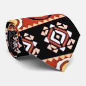 Afrikanische Motif Authentische Kunst-Krawatte süd Krawatte (Gerollt)