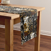 afrikanische Mud Cloud Print Kurzer Tischläufer (Beispiel)