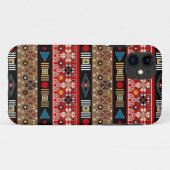 afrikanische Muster, orientalisches Muster Kissen Case-Mate iPhone Hülle (Rückseite (Horizontal))