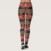 afrikanische Muster, orientalisches Muster Kissen Leggings (Rückseite)
