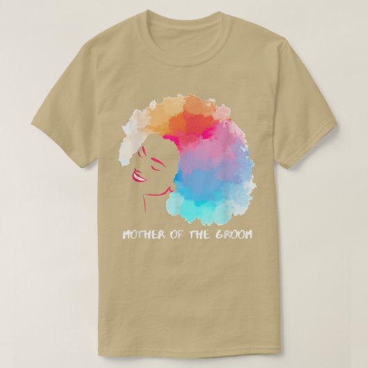 Afrikanische Mutter der Groom-Mütter T-Shirt (Design vorne)
