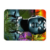 Afrikanische Mutter des Westerns Zivilisation Magnet (Horizontal)