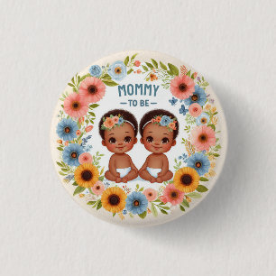 Afrikanische Niedliche Baby-Duschkabine Button