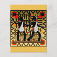 Afrikanische Olympia, die den Speer überqueren