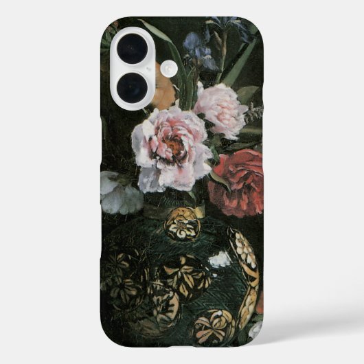 Afrikanische Peonings von Frederic Bazille, Blume Case-Mate iPhone Hülle (Rückseite)