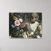 Afrikanische Peonings von Frederic Bazille, Blume Leinwanddruck (Vorderseite)
