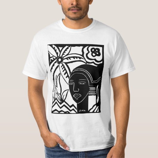 Afrikanische Phantantasie T-Shirt (Vorderseite)
