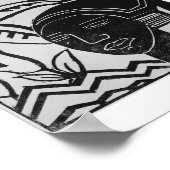 Afrikanische Phantasy Poster (Ecke)