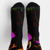 Afrikanische Phoenix Rising Crew Socken (Oben)