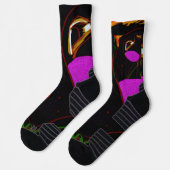 Afrikanische Phoenix Rising Crew Socken (Links)