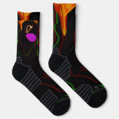 Afrikanische Phoenix Rising Crew Socken (Rechts)