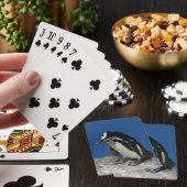 Afrikanische Pinguine Spielkarten (In Situ)