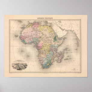 Afrikanische Politik Poster