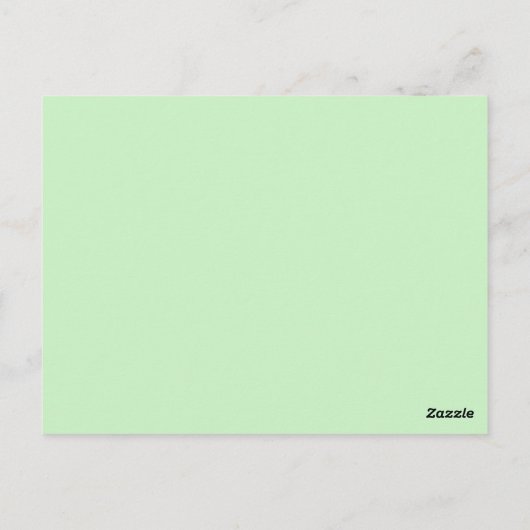 afrikanische Postkarte (Rückseite)