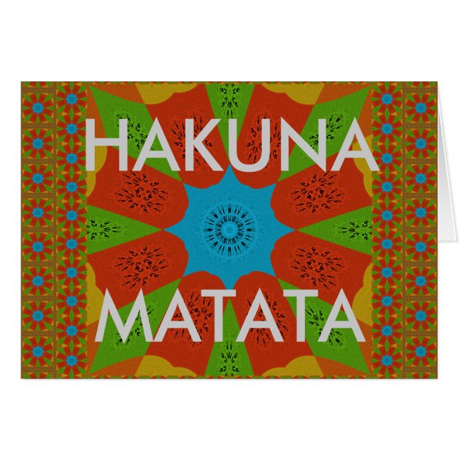 afrikanische Print (Vorderseite (Horizontal))