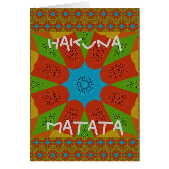 afrikanische Print (Vorne)