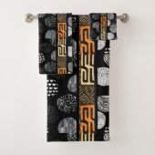 afrikanische Print Badhandtuch Set (Insitu)