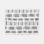 afrikanische Print Fleecedecke (Vorderseite (Horizontal))