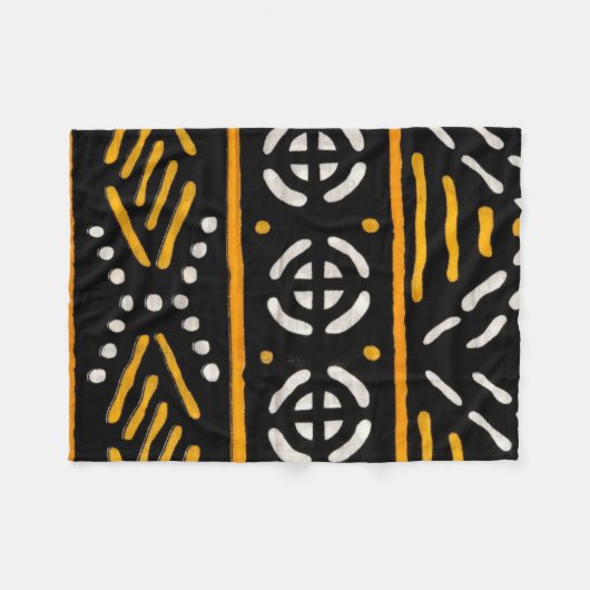afrikanische Print Fleecedecke (Vorderseite (Horizontal))