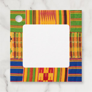 afrikanische Print Geschenkanhänger
