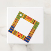 afrikanische Print Geschenkanhänger (Beispiel)