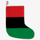 afrikanische Print Kleiner Weihnachtsstrumpf (Vorderseite)