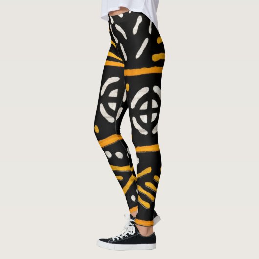 afrikanische Print Leggings (Links)