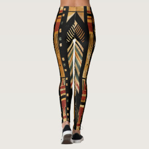 afrikanische Print Leggings