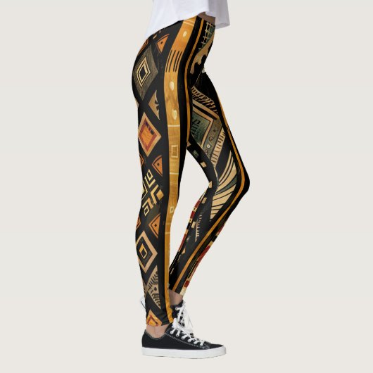 afrikanische Print Leggings (Rechts)