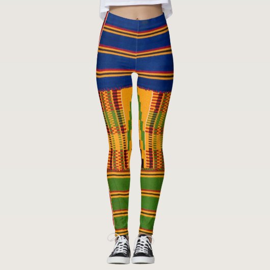 afrikanische Print Leggings (Vorderseite)