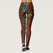 afrikanische Print Leggings (Rückseite)
