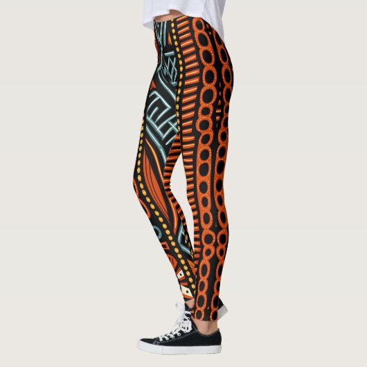afrikanische Print Leggings (Links)
