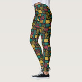 afrikanische Print-Leggings Leggings (Links)