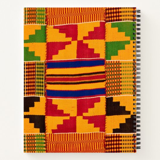 afrikanische Print Notizblock (Rückseite)