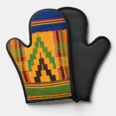 afrikanische Print Ofenhandschuh (Vorderseite/Rückseite)