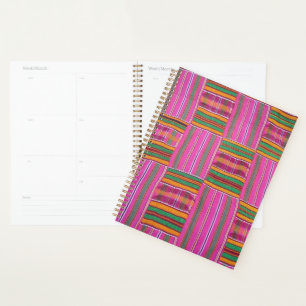 afrikanische Print Planer