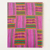 afrikanische Print Planer (Rückseite)
